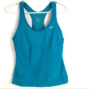 Nike Womens Dri Fit Athletic Racerback Tank Top